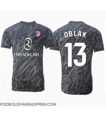 Atletico Madrid Jan Oblak #13 Målmand Hjemmebanetrøje 2024-25 Kortærmet